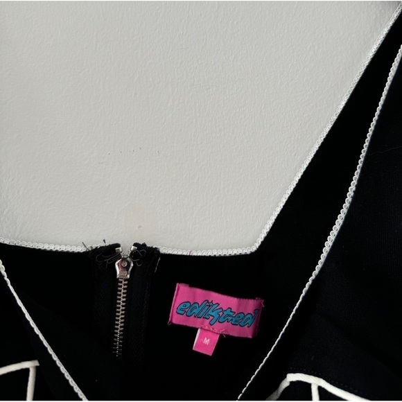 EDIKTED Black Sailor Corset M - Picture 5 of 6